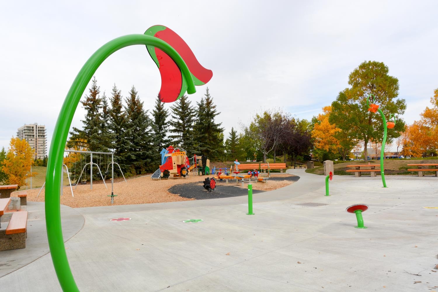 PlayWorks Mill Woods Park Playground in Edmonton, Alberta!
